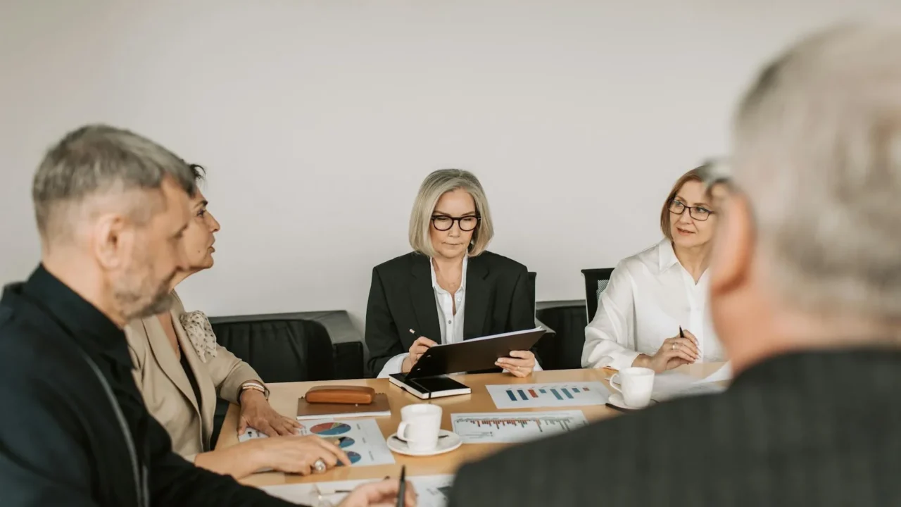 Business Meeting Professional Team
